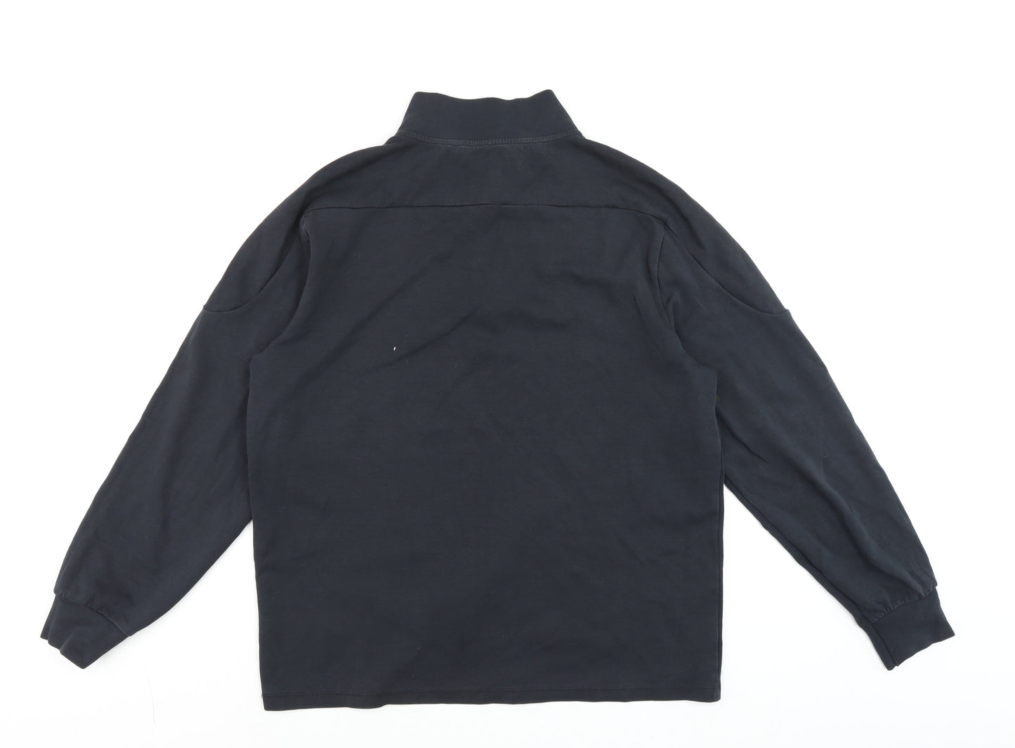 Mens UK Size M Dunnes Stores Blue Pullover Sweatshirt