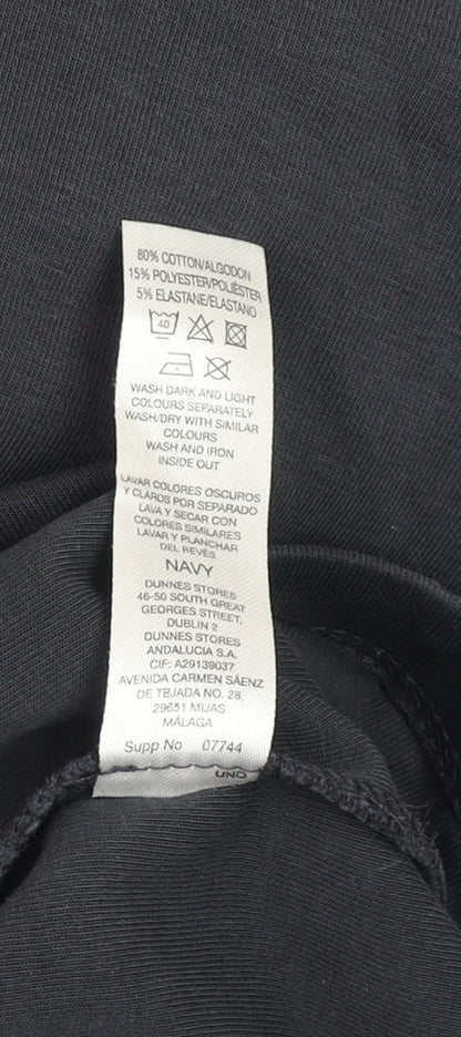 Mens UK Size M Dunnes Stores Blue Pullover Sweatshirt