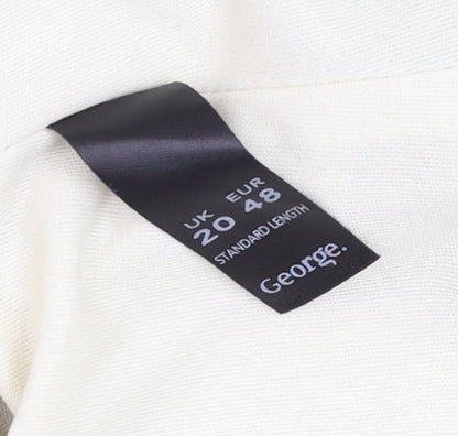 Womens UK Size 20 George Fit & Flare Dress