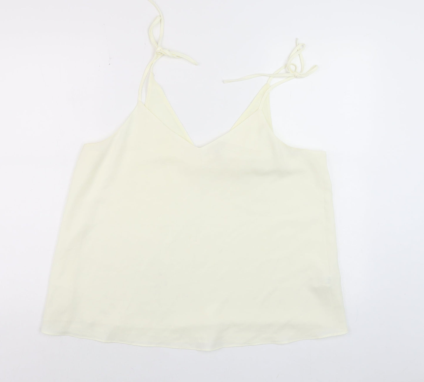Womens UK Size 16 River Island Ivory Camisole Tank