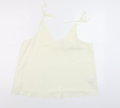 Womens UK Size 16 River Island Ivory Camisole Tank
