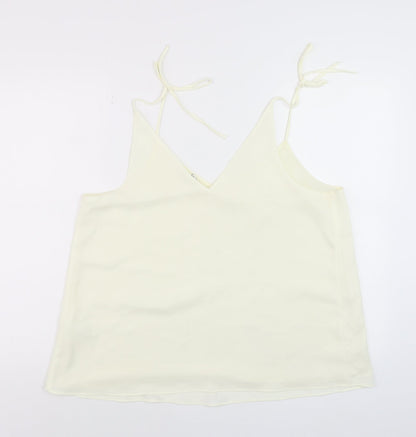 Womens UK Size 16 River Island Ivory Camisole Tank
