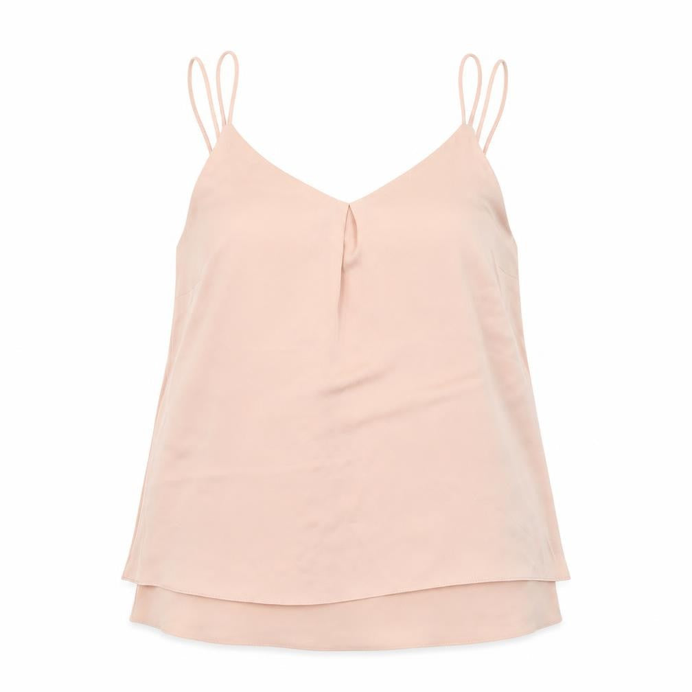 Womens UK Size 14 Wallis Beige Camisole Tank