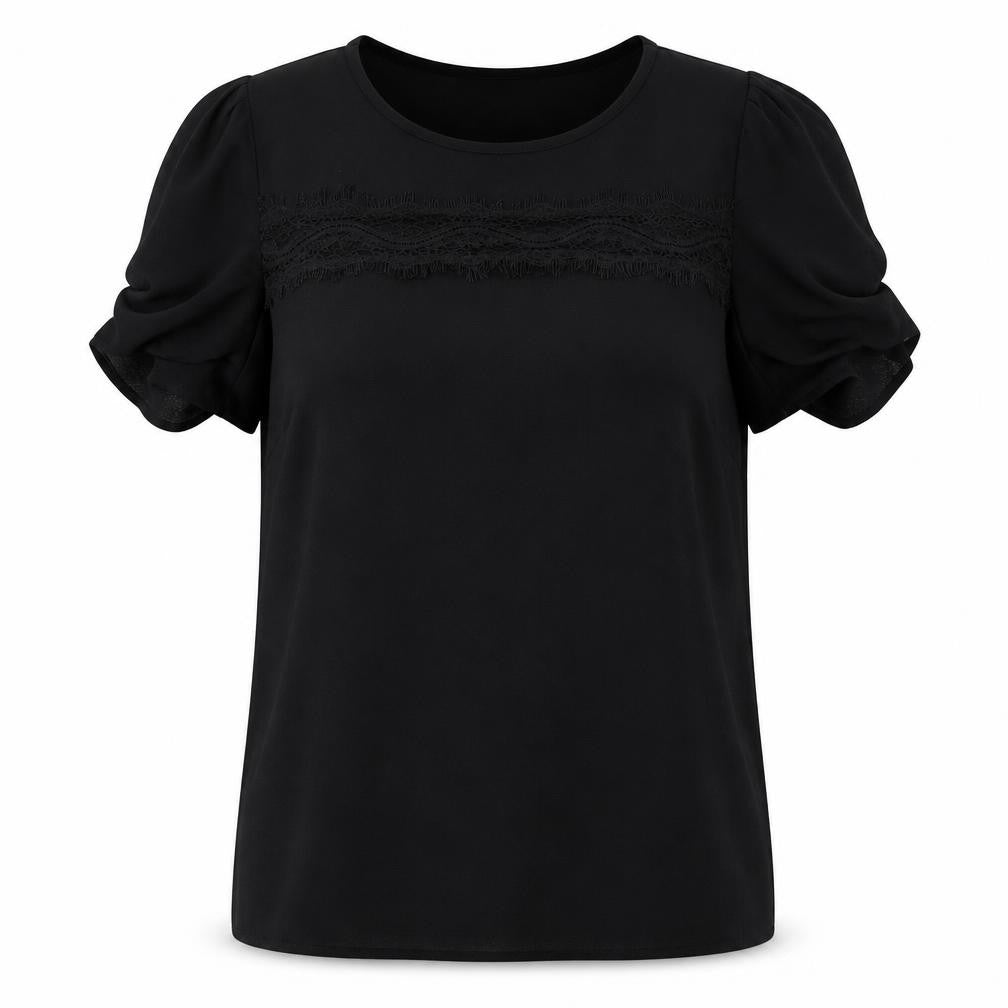 Womens UK Size 16 NEXT Black Basic Blouse
