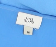 Womens UK Size 16 River Island Slip Dress