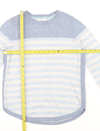 Womens UK Size 10 Mantaray Blue Pullover Jumper
