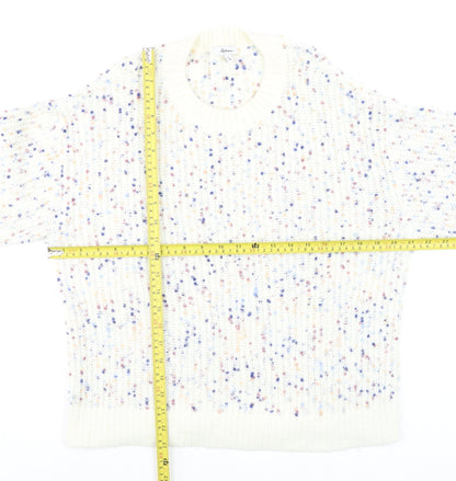 Womens UK Size M Reitmans Ivory Pullover Jumper