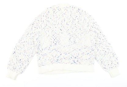 Womens UK Size M Reitmans Ivory Pullover Jumper