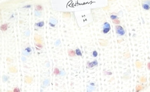 Womens UK Size M Reitmans Ivory Pullover Jumper