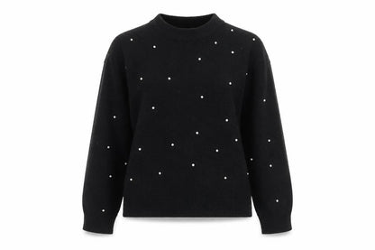 Womens UK Size XS H&M Black Pullover Jumper