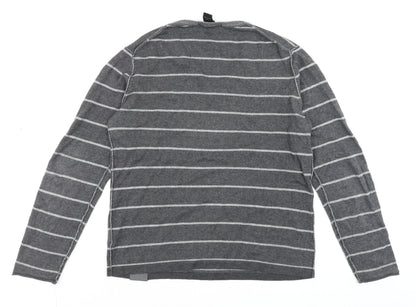 Mens UK Size M Calvin Klein Jeans Grey Pullover Jumper