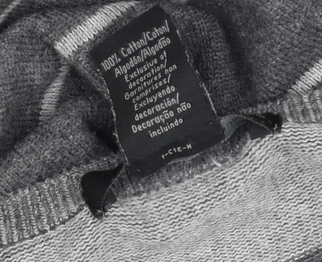 Mens UK Size M Calvin Klein Jeans Grey Pullover Jumper