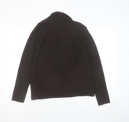Womens UK Size S Wallis Black Cardigan Jumper