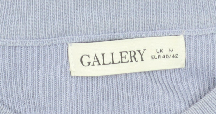 Womens UK Size M Gallery Purple Pullover Jumper