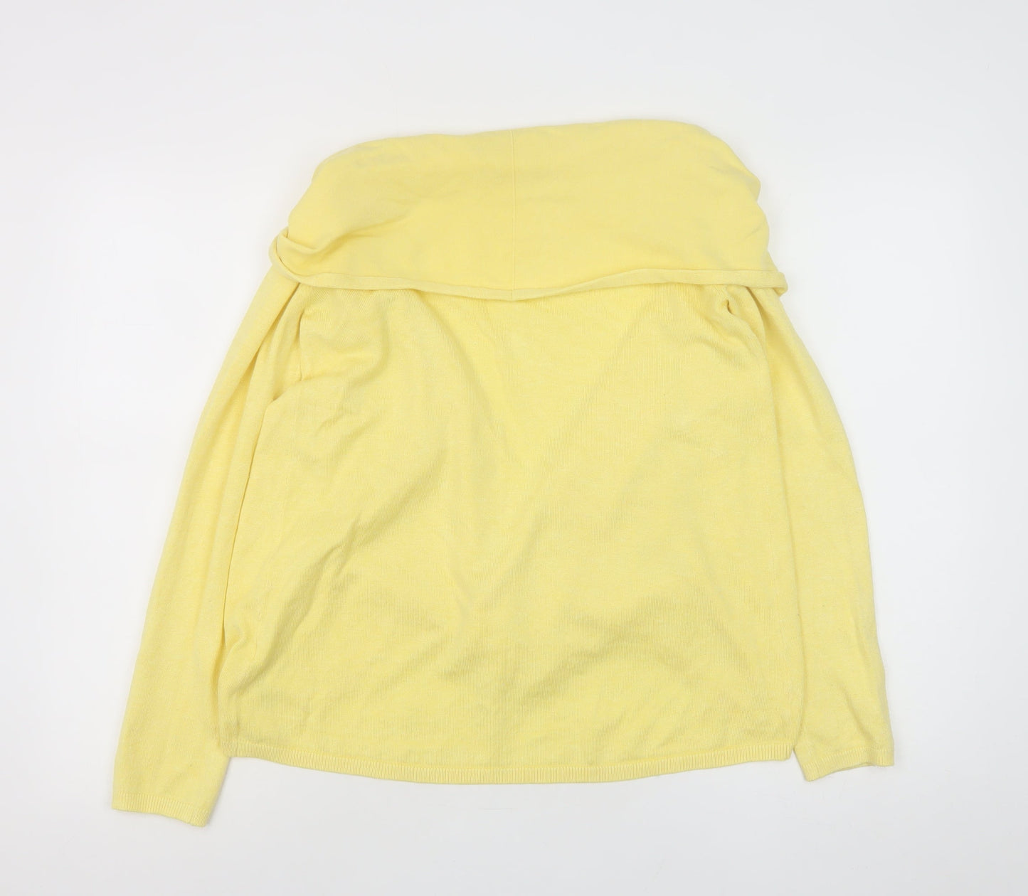 Womens UK Size S Dunnes Yellow Cardigan Jumper