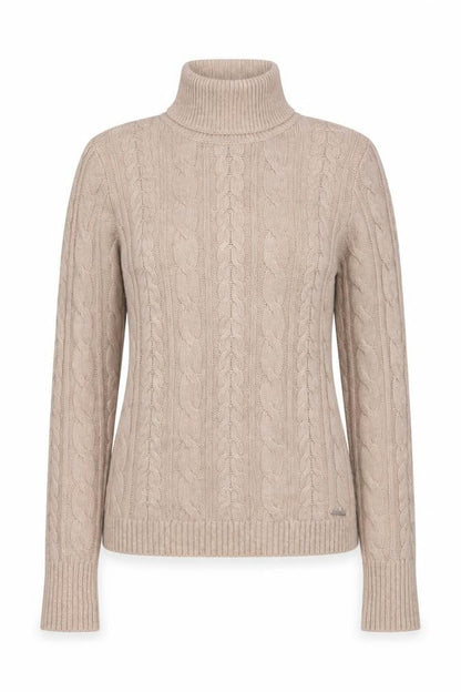 Womens UK Size S Abercrombie & Fitch Beige Pullover Jumper