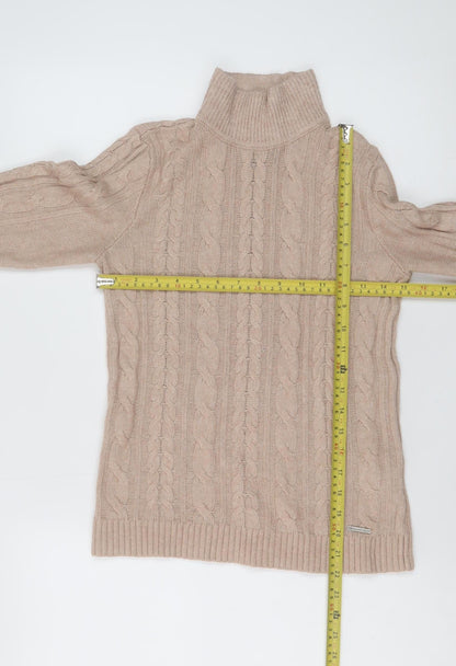 Womens UK Size S Abercrombie & Fitch Beige Pullover Jumper