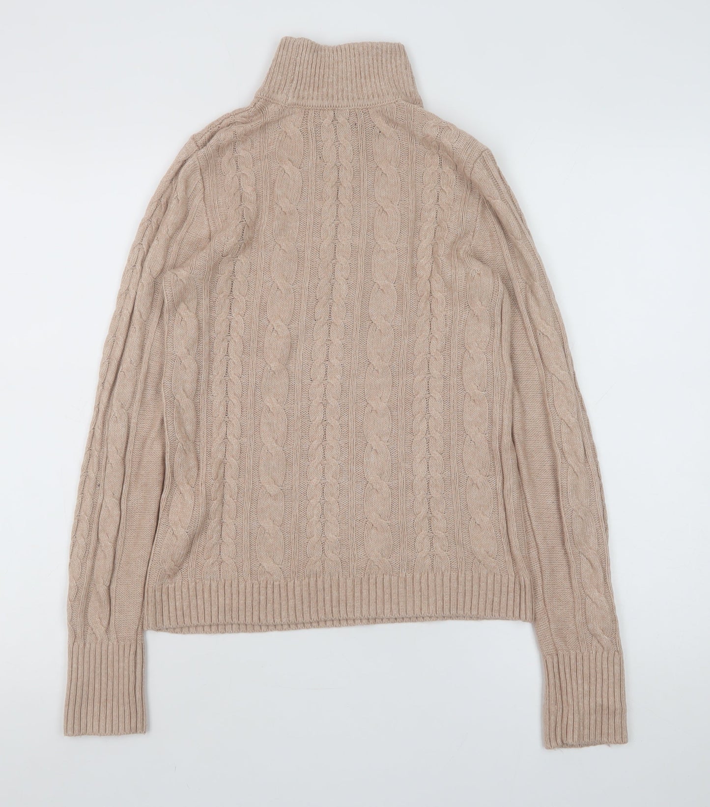 Womens UK Size S Abercrombie & Fitch Beige Pullover Jumper