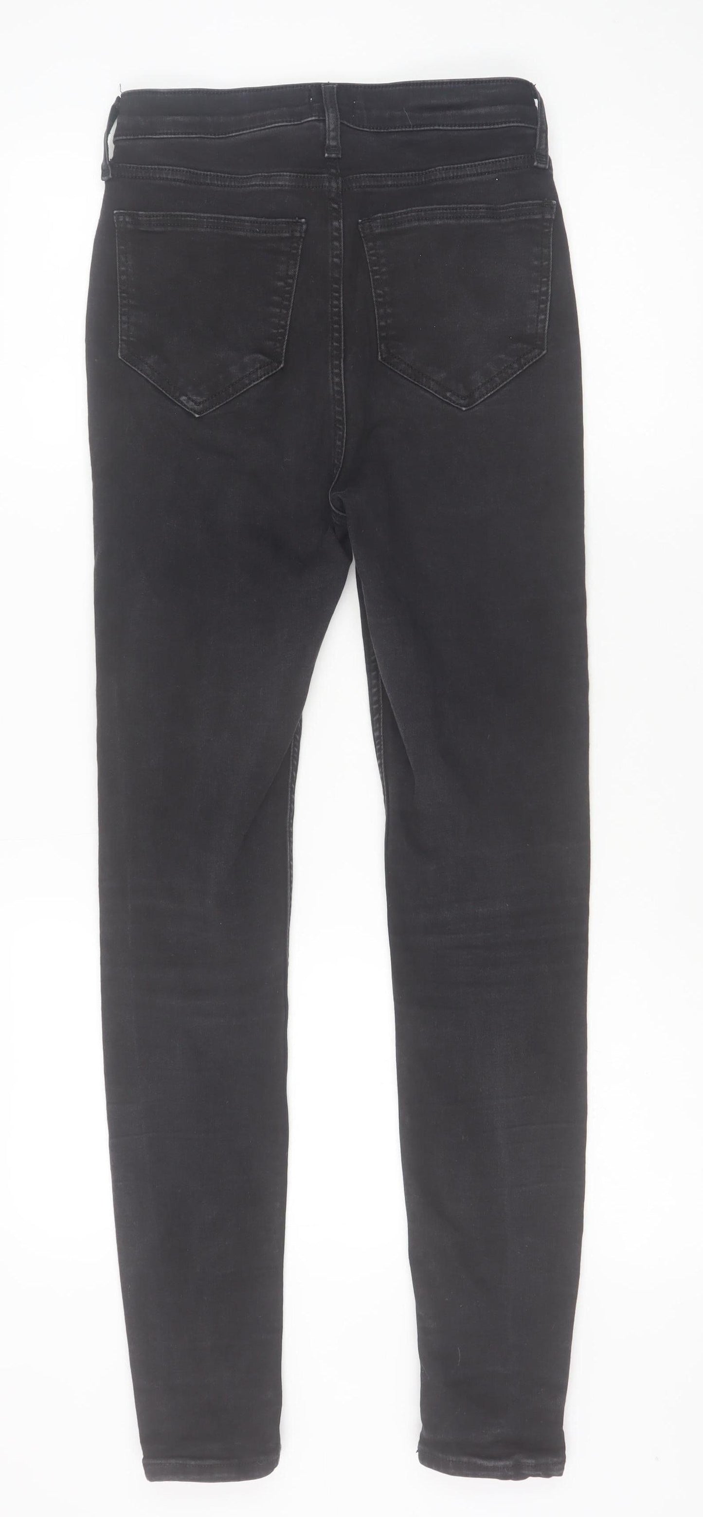 Womens UK Size 10 River Island Slim Fit Skinny Black Jeans