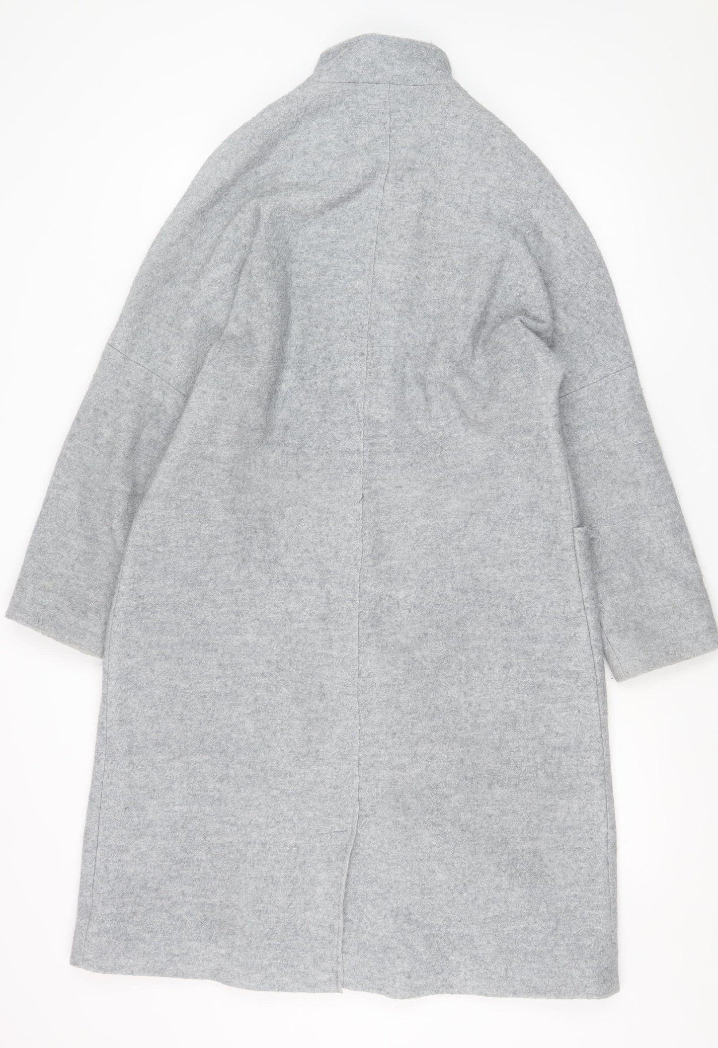 Womens UK Size M Gallery Grey Overcoat