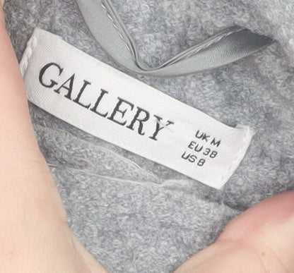Womens UK Size M Gallery Grey Overcoat