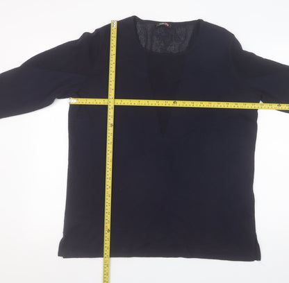 Womens UK Size 16 That's Me Black Pullover Jumper