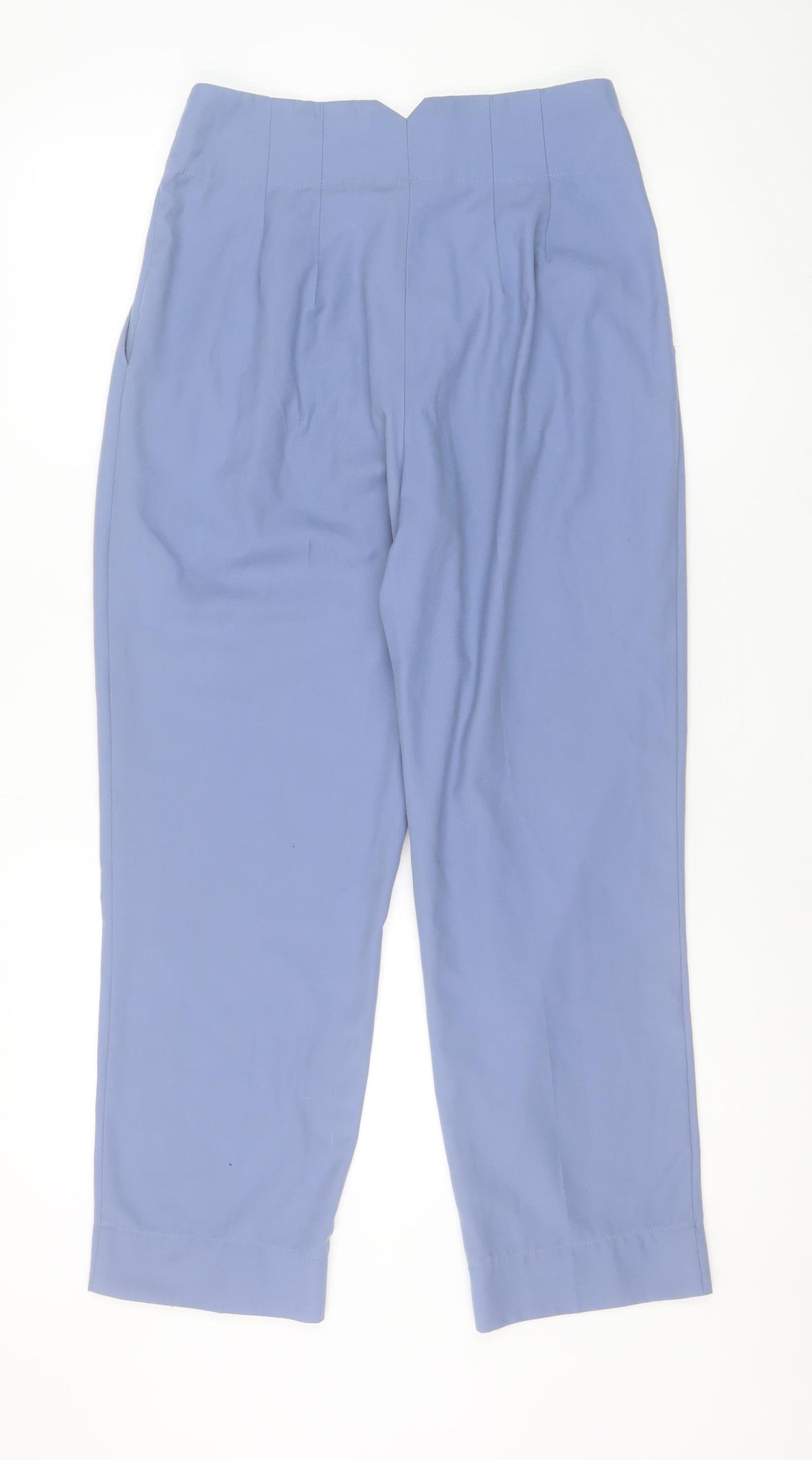 Womens UK Size M Y.A.S Regular Fit Casual Business Blue Trousers