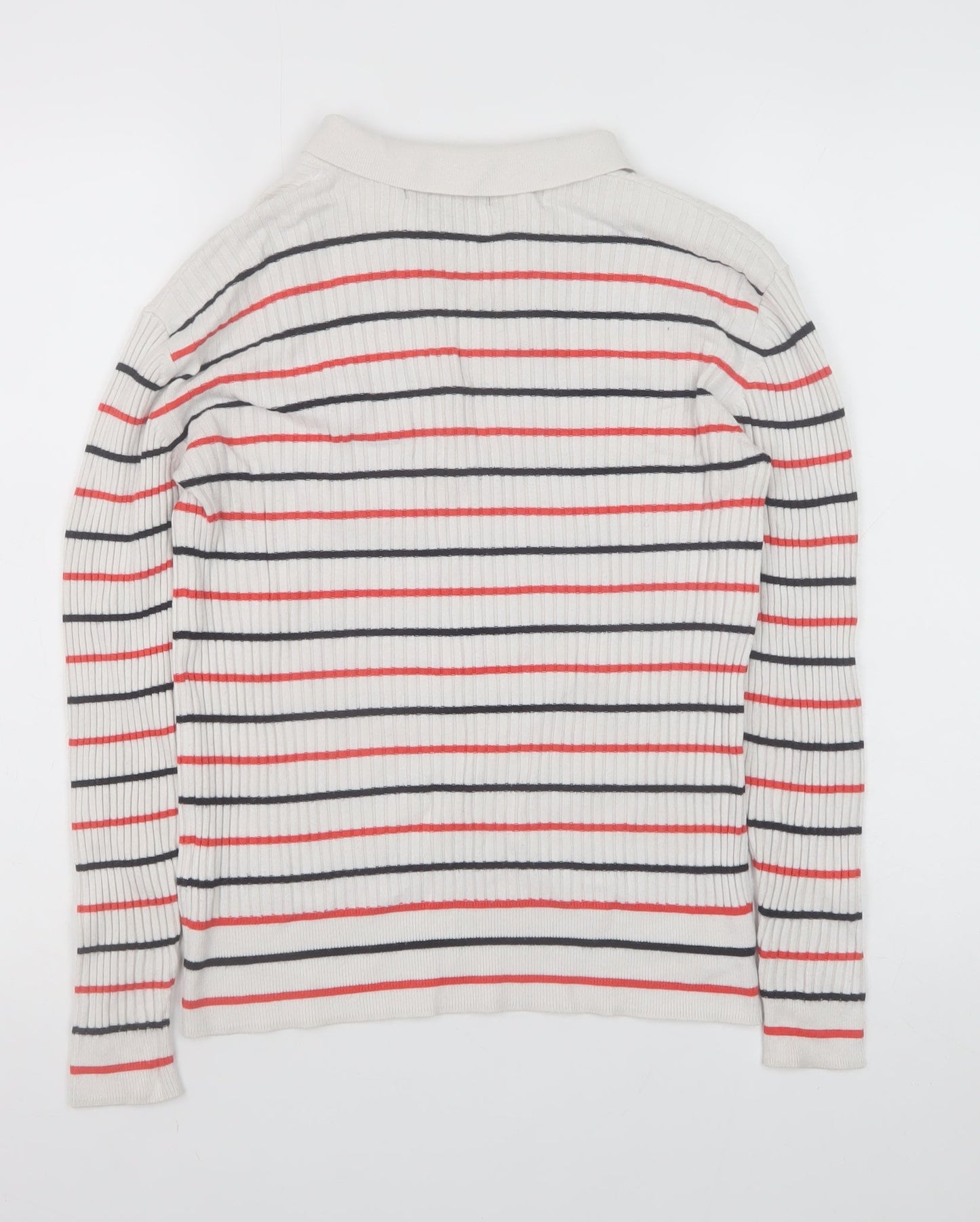Womens UK Size 10 Marks and Spencer Ivory Pullover Jumper