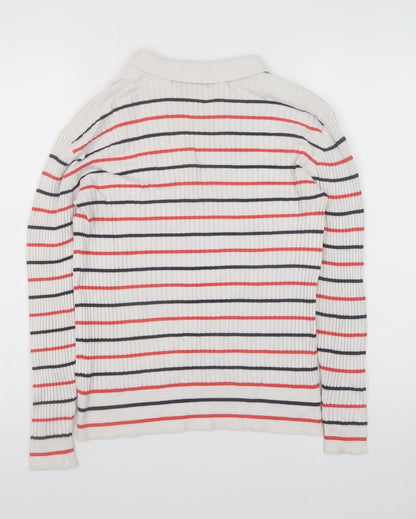 Womens UK Size 10 Marks and Spencer Ivory Pullover Jumper