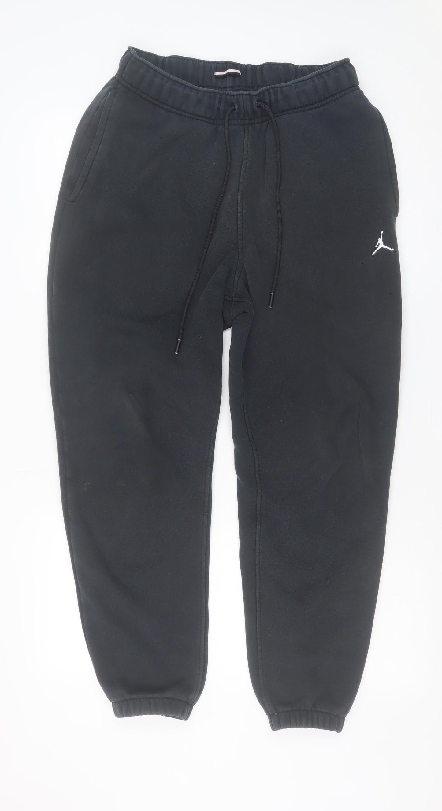 Mens UK Size S Jordan Regular Fit Jogger Black Trousers