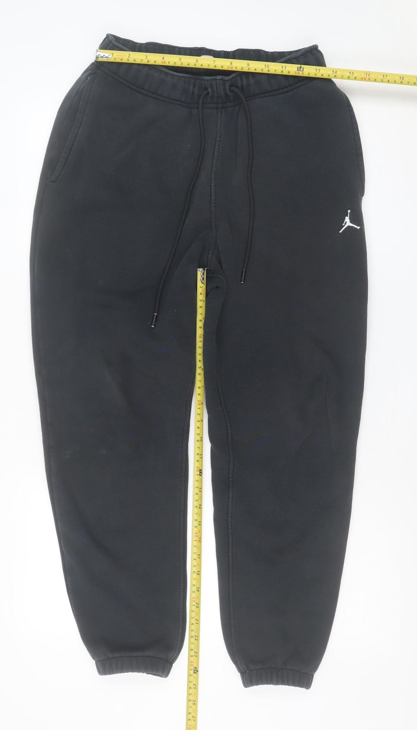 Mens UK Size S Jordan Regular Fit Jogger Black Trousers