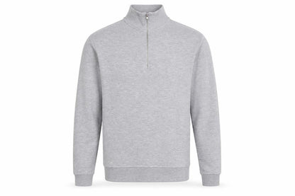 Mens UK Size M ASOS Grey 1/4 Zip Sweatshirt