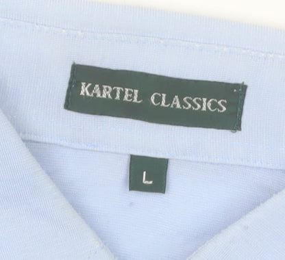 Mens UK Size L Kartel Classics Cotton Blend Polo Shirt