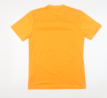 Mens UK Size S adidas Orange Running & JoggingGym & TrainingCrossFitCycling T-Sh