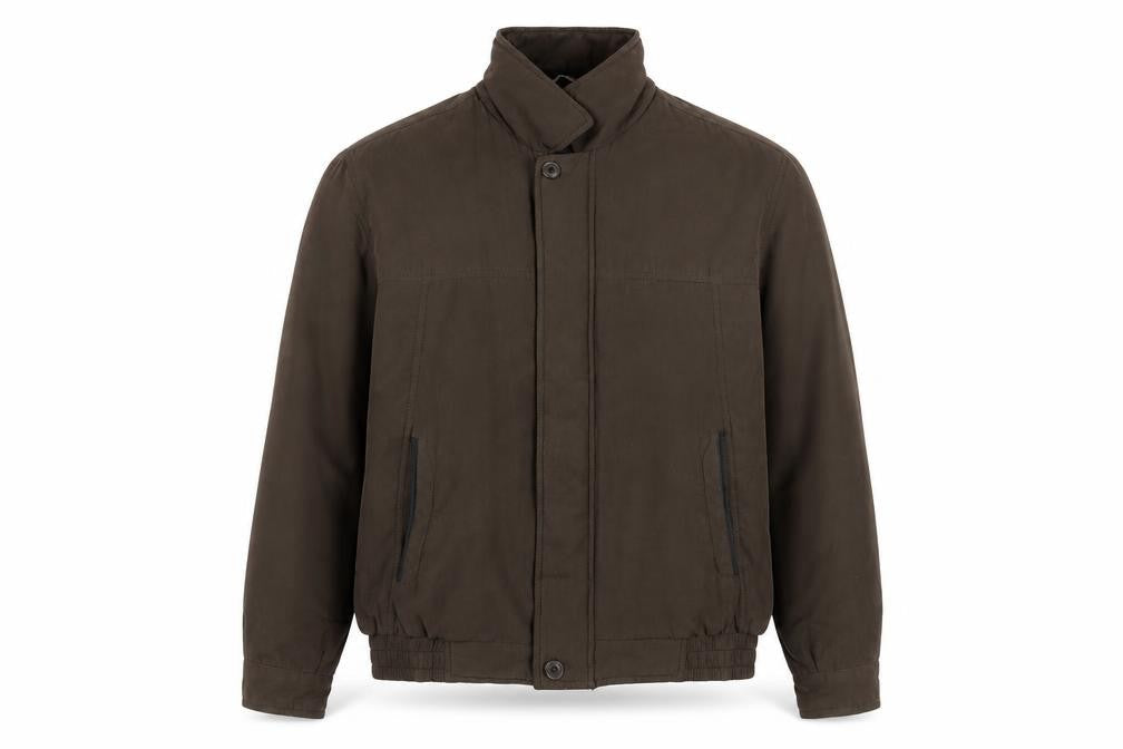 Mens UK Size XL Dunnes Brown Bomber Jacket
