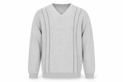 Mens UK Size M Dunnes Grey Pullover Jumper