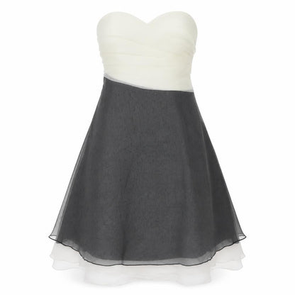 Debenhams Women’s Grey Strapless A-Line Dress Size 12