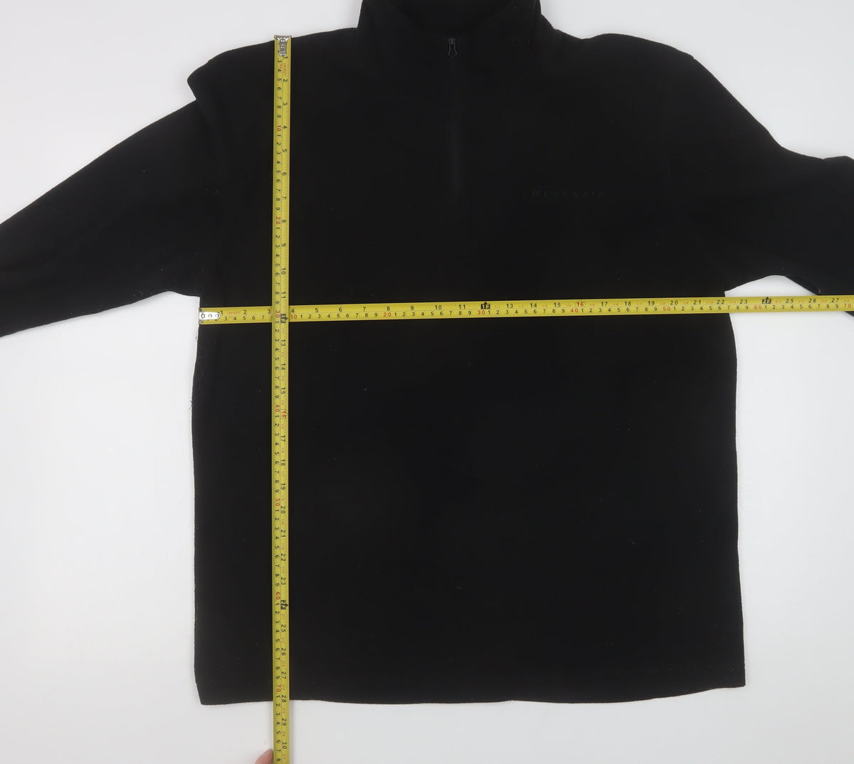 Mens UK Size XL McKenzie Black Pullover Sweatshirt