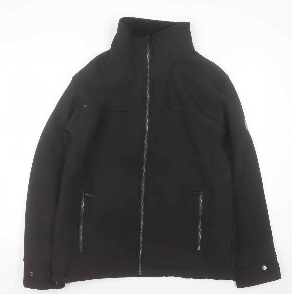 Mens UK Size L Regatta Black Soft Shell