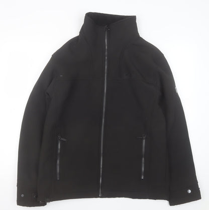 Mens UK Size L Regatta Black Soft Shell