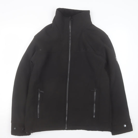 Mens UK Size L Regatta Black Soft Shell