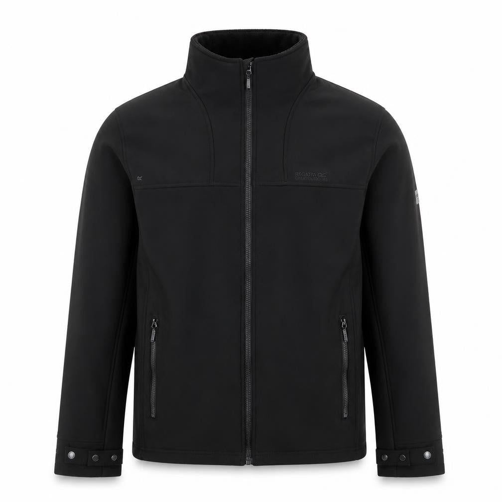 Mens UK Size L Regatta Black Soft Shell