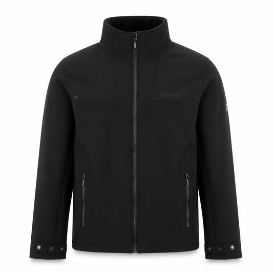 Mens UK Size L Regatta Black Soft Shell