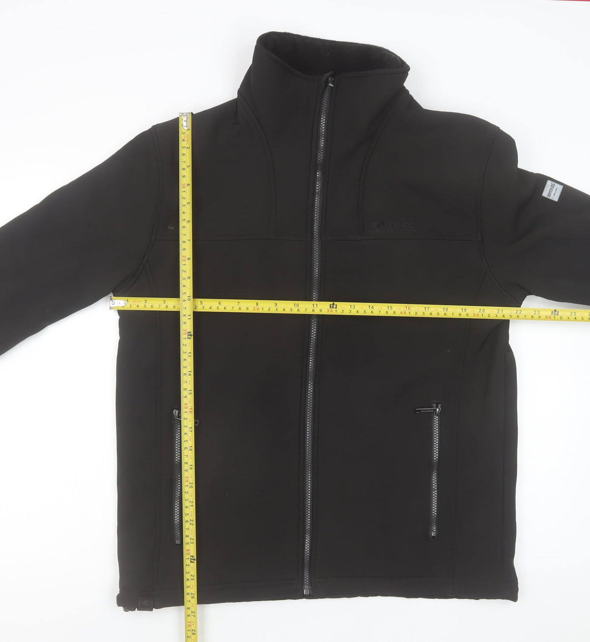 Mens UK Size L Regatta Black Soft Shell