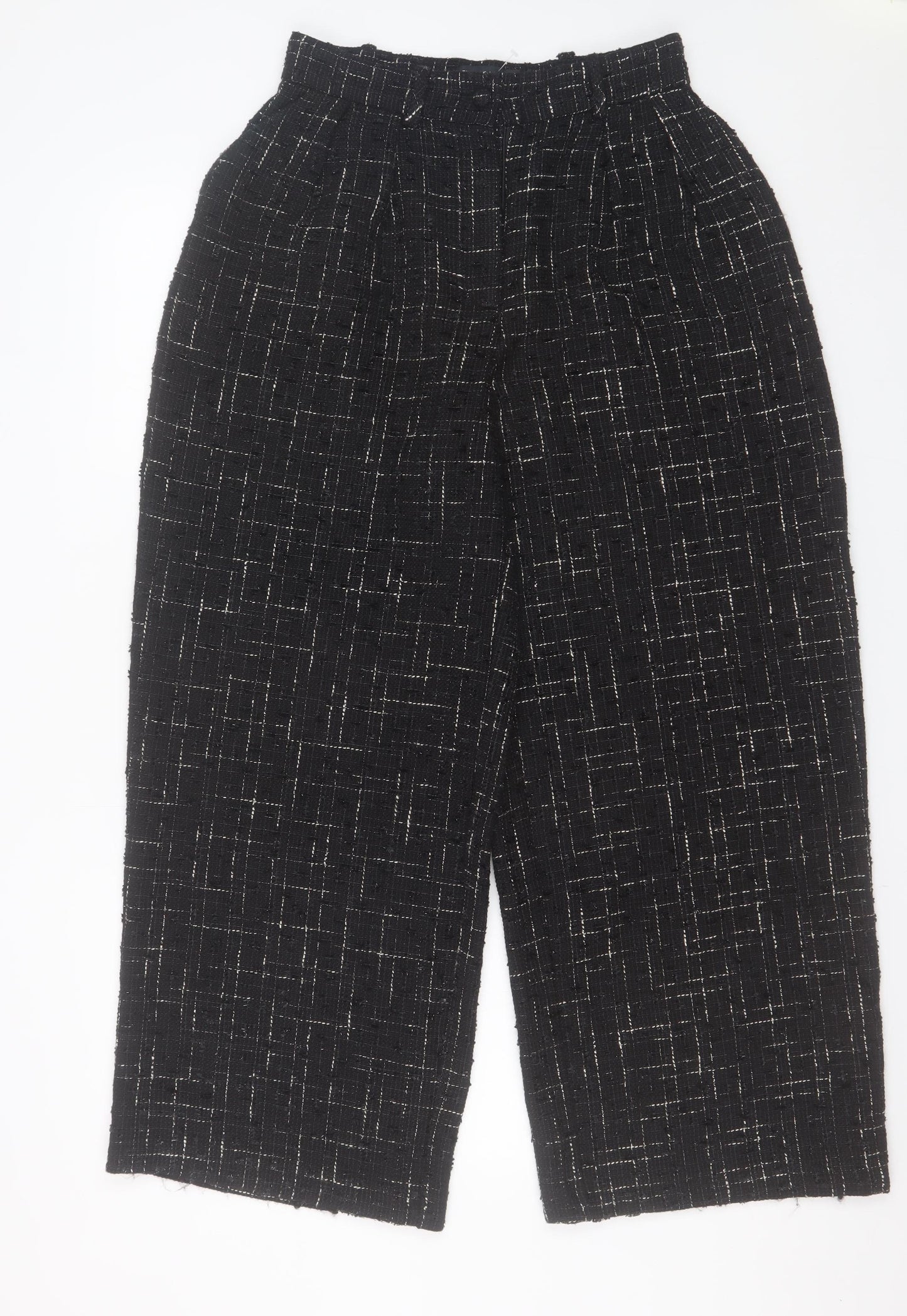 Womens UK Size 10 ASOS DESIGN Regular Fit BusinessCasualFormal Black Trousers