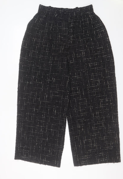Womens UK Size 10 ASOS DESIGN Regular Fit BusinessCasualFormal Black Trousers