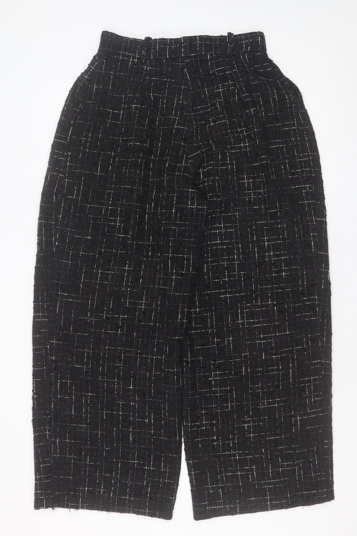 Womens UK Size 10 ASOS DESIGN Regular Fit BusinessCasualFormal Black Trousers
