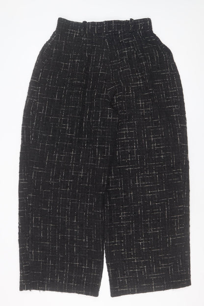 Womens UK Size 10 ASOS DESIGN Regular Fit BusinessCasualFormal Black Trousers