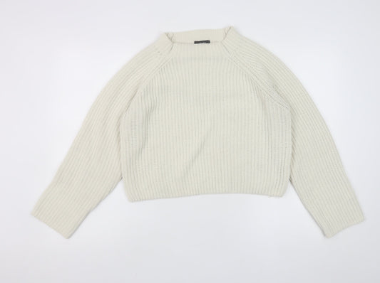Womens UK Size M Love Tree Ivory Pullover Jumper