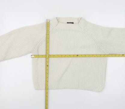 Womens UK Size M Love Tree Ivory Pullover Jumper